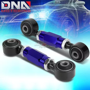 FOR 88-00 CIVIC/CRX/DEL SOL/DC BLUE ADJUSTABLE REAR LOWER TOE CONTROL ARM/BAR - Picture 1 of 5