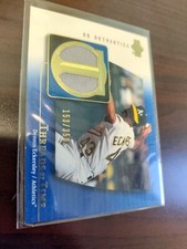 2003 Upper Deck UD Authentics Threads of Time Dennis Eckersley PRIME PATCH /350
