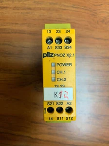 Pilz PNOZ X2.1 24VAC/DC 2n/o Safety Relay Module, ID 774306 - Picture 1 of 4