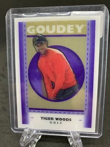 Tiger Woods 2019 Oberdeck GOUDEY Goodwin Champions Trading Golf Card #GL5 3D - Bild 1 von 2