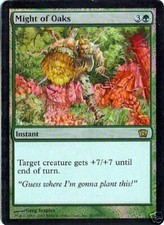 MTG - 8th Edition - Might of Oaks - Foil - NM