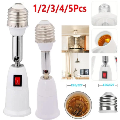 Light Socket Extender E26/E27 Splitter Socket Adapter Light Bulb Holder Adapter - Image 1 of 4