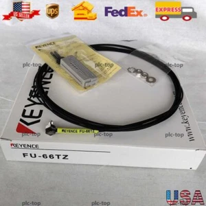 KEYENCE FU-66TZ Fiber Optic Sensors FU66TZ New In Box One Free Shipping - Picture 1 of 2
