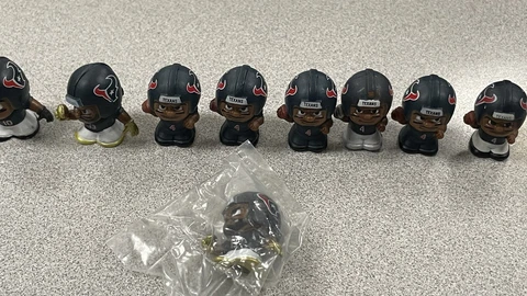 TEENYMATES NFL Lot Of 9 Houston Texans Figures Mix Cover