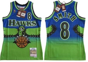 New 1996-97 Steve Smith #8 Hawks Mens Sizes Mitchell & Ness Swingman Jersey $130 - Picture 1 of 9