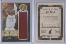 2013-14 Panini Gold Standard Black Gold Threads /25 Ray Allen #21 HOF