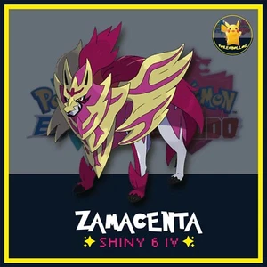 ✨ ZAMACENTA EVENTO shiny 6 iv ' s ✨ | pokemon 🗡️ espada | escudo 🛡 - Picture 1 of 3