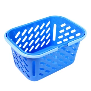 Cesta de picnic cesta de almacenamiento de cocina de plástico cesta de compras - Imagen 1 de 12