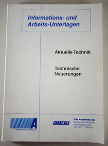 Schulungsunterlage Fiat Técnica Novedades Punto / Marea/ Etc. Stand 07/1997 - Imagen 1 de 1