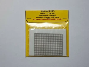 AMG Grille 1/12 (pattern 1x1 mm) 1 pieces 52 mm x 40 mm N/ MFH MG Tamiya Protar - Imagen 1 de 1
