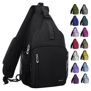 MOSISO Mochila Bandolera Bolso de Hombro Viaje Senderismo Mochila de Día Bolso de Pecho - Imagen 1 de 32