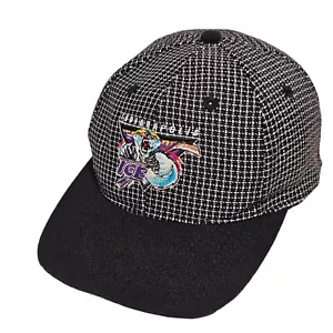 Indianapolis Ice Hockey Hat Cap Logo Athletic Big E Foot Wool Blend Houndstooth - Picture 1 of 10