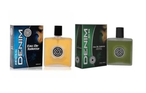 Denim Cologne Bundle (2 NEW BOTTLES) 3.4oz Spray Cologne MADE IN ITALY - Picture 1 of 3