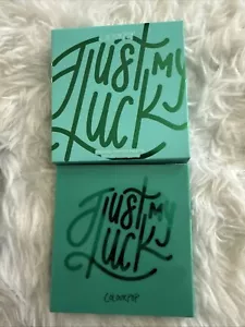 Colourpop JUST MY LUCK Monochromatic Green 9 Pan Pressed Powder Palette 9.00g - Picture 1 of 3