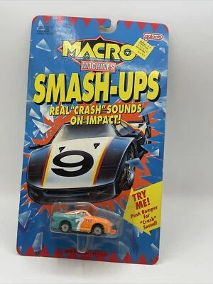 1990 Macro Machines Smash-Ups 7618 #1 Porsche Galoob Vintage Sealed New In Box - Изображение 1 из 3