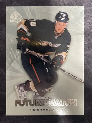 2011-12 SP Authentic Future Watch 181 Peter Holland Anaheim Ducks - Image 1 of 2