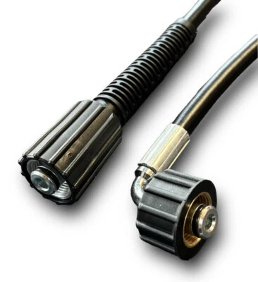 M&M SMARTEK® Adattatore tubo frizione per Kärcher M22 x 1,5 angolo 90° ÜW a M22 IG o AG