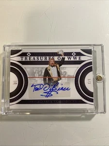 2024 Panini National Treasures WWE Ted Dibiase AUTO FOTL /3 TS-MDM - Picture 1 of 5