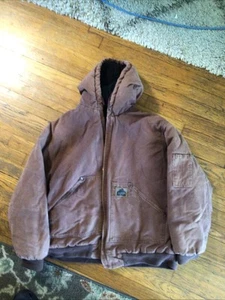 Chaqueta Old Mill Active para Hombres Grande Forrada de Vellón Lona Ropa de Trabajo Abrigo (Sin Cremallera) - Imagen 1 de 1