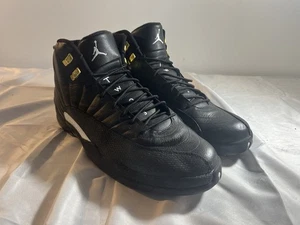 Air Jordan 12 Retro The Master 2016 OG 130690-013 para hombre talla 15 negro blanco - Imagen 1 de 6