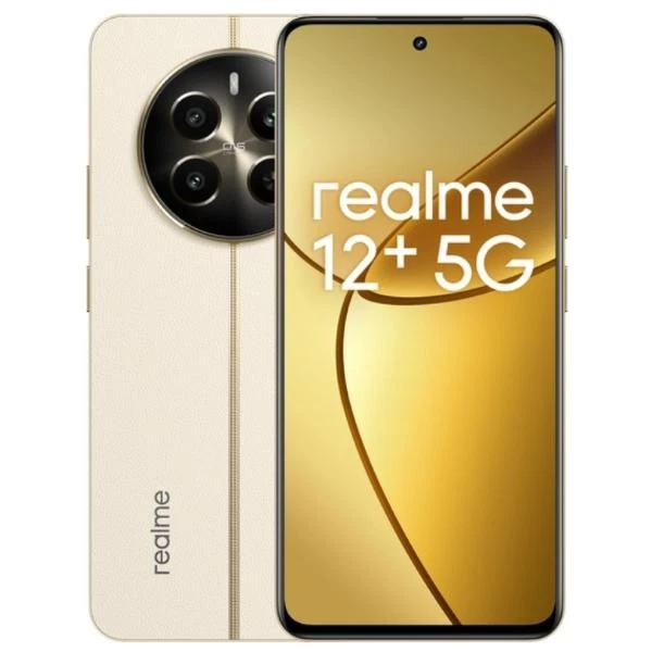 REALME 12+ 5G 256GB ANDROID DUAL SIM 8GB RAM DISPLAY 6.67" GLO NAVIGATOR BEIGE - Image 1 of 1