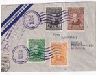 El Salvador 1938 Registered Airmail Cover
