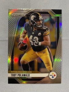 2024 Troy Polamalu Panini Prizm Football #248 - Silver HOF - Picture 1 of 3