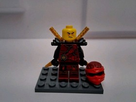 LEGO Ninjago Hands of Time Kai Minifigure Fire Ninja Armor 70627 891729 njo0277