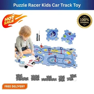 1x Pädagogisches Puzzle Bahn Auto Spielset Zum Selbermachen Zusammenbauen Elektrowagen UK - Bild 1 von 6