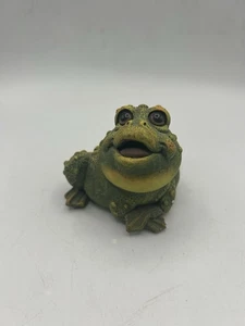 Vintage~personaggio da collezione~Pete Absit~Warty Frog~RARO~Antropomorfo~Firmato - Foto 1 di 10