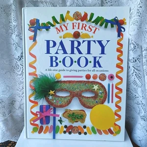 VTG FIRST AMERICAN EDITION 1991 MY FIRST PARTY BOOK FOR CHILDREN ANGELA WILKES - Imagen 1 de 13