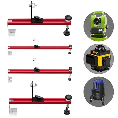 Masonry and Carpentry Friendly Adjustable Aluminum Alloy Level Support Stand - Image 1 of 4
