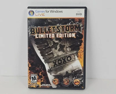 BULLETSTORM EDICIÓN LIMITADA JUEGO PC SHOOTER EA WINDOWS COMPLETO EXCELENTE ESTADO Foto 1 de 4