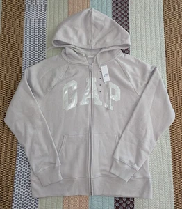 GAP SUDADERA CON CAPUCHA FRONTAL CREMALLERA - MEDIANA - NUEVA CON ETIQUETAS - Imagen 1 de 5