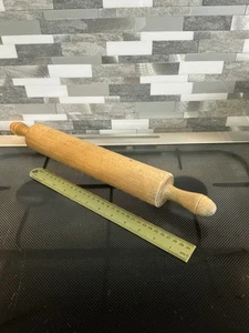 Rodillo de madera vintage/antiguo Kitchenalia rústico - Imagen 1 de 4