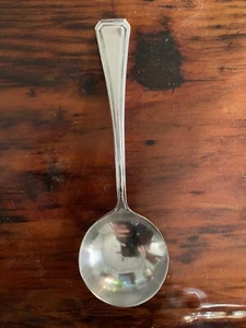 Antiker American Silver Co Kind Suppenlöffel versilbert - Bild 1 von 5