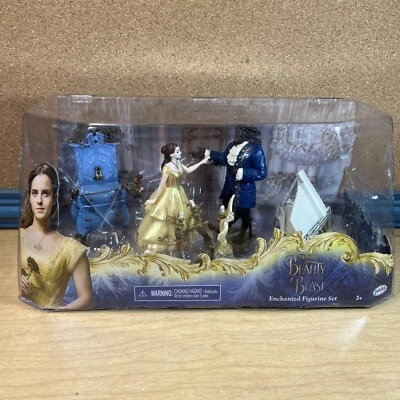 Disney Beauty And The Beast Enchanted фигурка набор из 5 фигурок фильм в реальном времени  - Изображение 1 из 4
