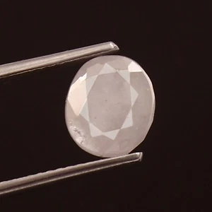 Piedra preciosa suelta de zafiro natural corte facetado 3,35 quilates forma ovalada 8x7x5 mm - Imagen 1 de 3