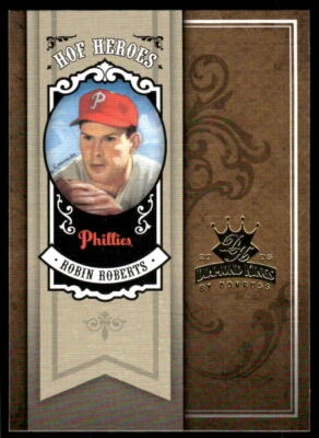 2005 Donruss Diamond Kings #HH-68 Robin Roberts HOF Heroes 45098 - Image 1 of 2