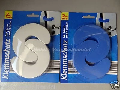 GLOBAL PARTNER 4x Einklemmschutz Türen Fenster Türpuffer Fingerschutz Tür Fingerklemmschutz Neu