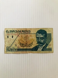Mexico 10 Nuevos Pesos 1992 Series K - Picture 1 of 2