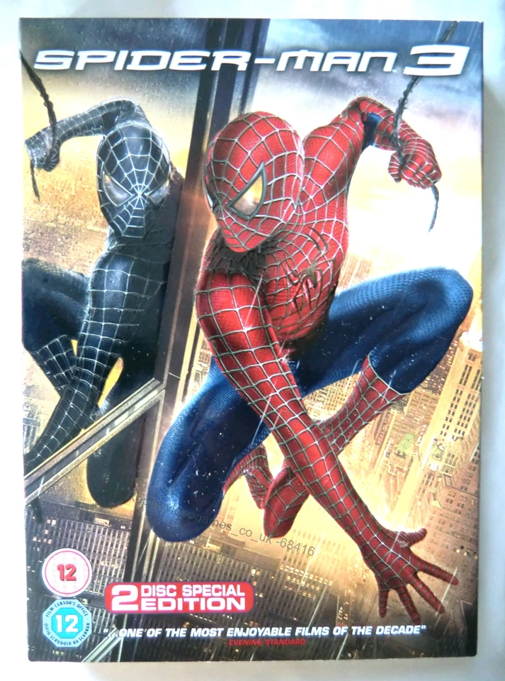 68416 DVD - Spider-man 3 Special Edition 2 Disc [NEW / SEALED]  2007  CDR44954 - Image 1 of 1