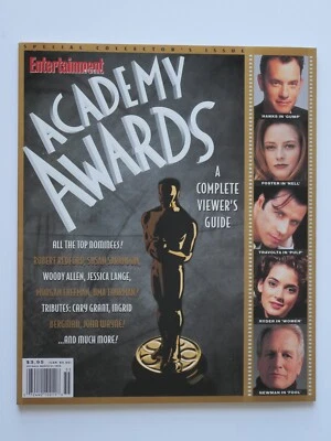 Entertainment Weekly - Academy Awards - 1995 - Hanks, Travolta, Lugosi, Ryder - Image 1 of 4