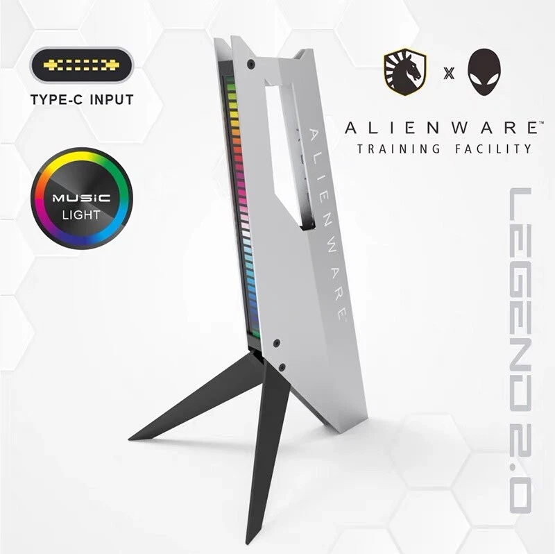 ALIENWARE Soporte para Auriculares RGB Auriculares para Juegos Soporte de Montaje de Escritorio  Foto 1 de 4