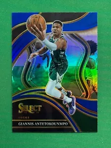 2023-24 Panini Select Courtside Blue Prizms Parallel #260 Giannis Antetokounmpo - Imagen 1 de 2