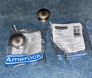 (2) Amerock BP53012RB 1,25 pulgadas Perillas redondas Allison Value Hardware - níquel satinado - Imagen 1 de 3