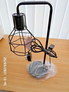 Cage Lamp In Lamps For, Wire Cage Desk Lamp