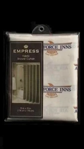 New NWT Air Force Falcons USAF Services Bathroom Decor Tub Shower Curtain - Picture 1 of 3