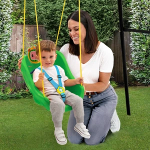 OUTDOOR TODDLER CHILD SWING Full Bucket Kids Seat - Picture 1 of 12