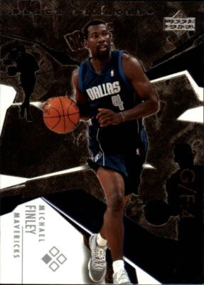 2003-04 Black Diamond #4 Michael Finley - NM-MT+ - Image 1 of 2